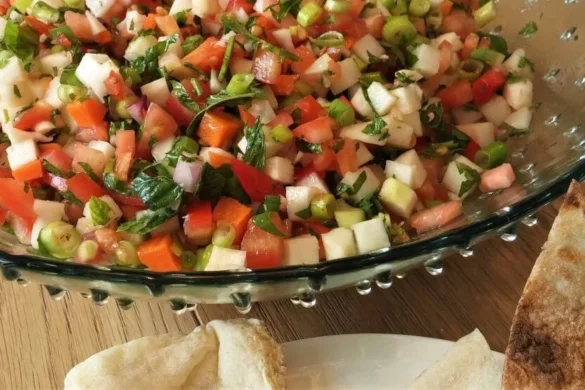 סלט ירקות טרי קצוץ