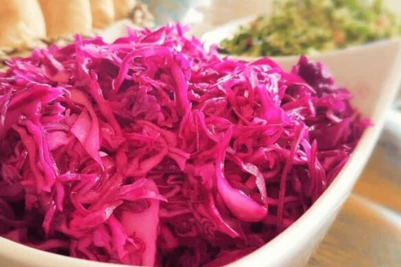 סלט כרוב אדום