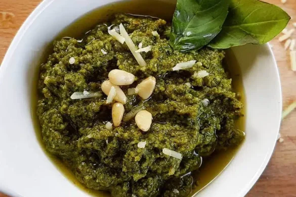 רוטב פסטו ביתי ב- 10 דקות
