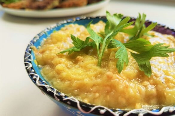 סלט חצילים קלויים