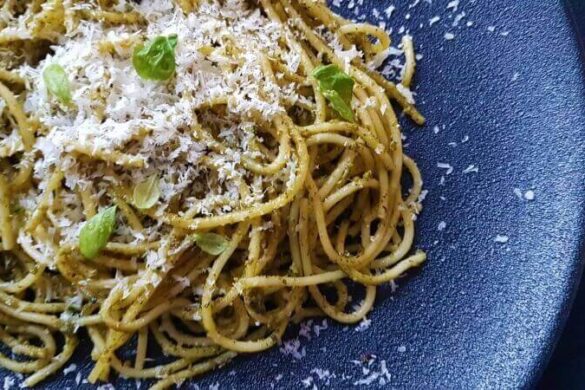 פסטה ברוטב פסטו