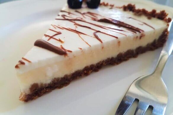 עוגת גבינה לוטוס לימונית