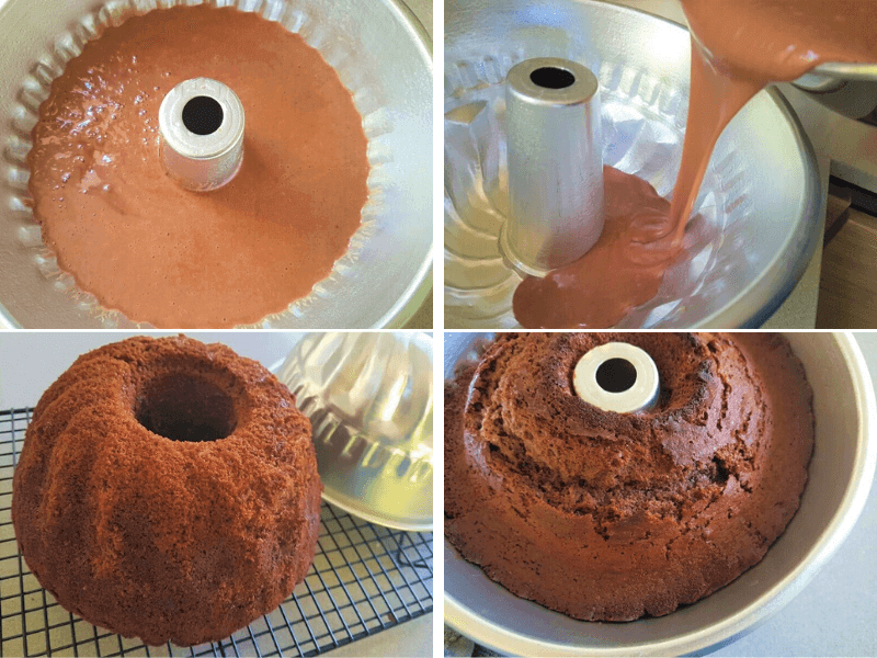 עוגת דבש בחושה - שלבי הכנה