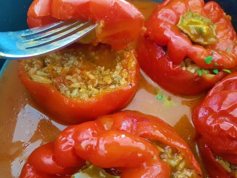 פלפלים ממולאים