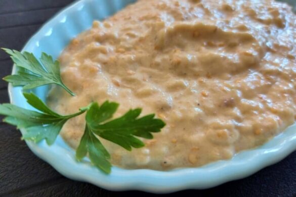 סלט חצילים חריף במיונז