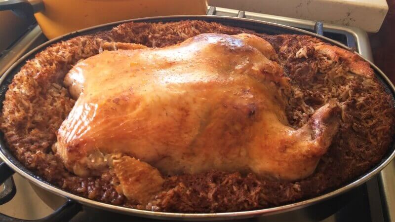 טבית - חמין עוף ואורז עיראקי טבית - חמין עוף ואורז עיראקי