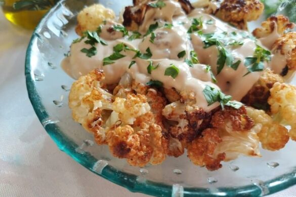 כרובית אפויה בטחינה